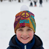 Peace Love Hope - Personalized Hippie Beanie Hat