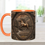 Wild Spirt - Personalized Horse Accent Mug