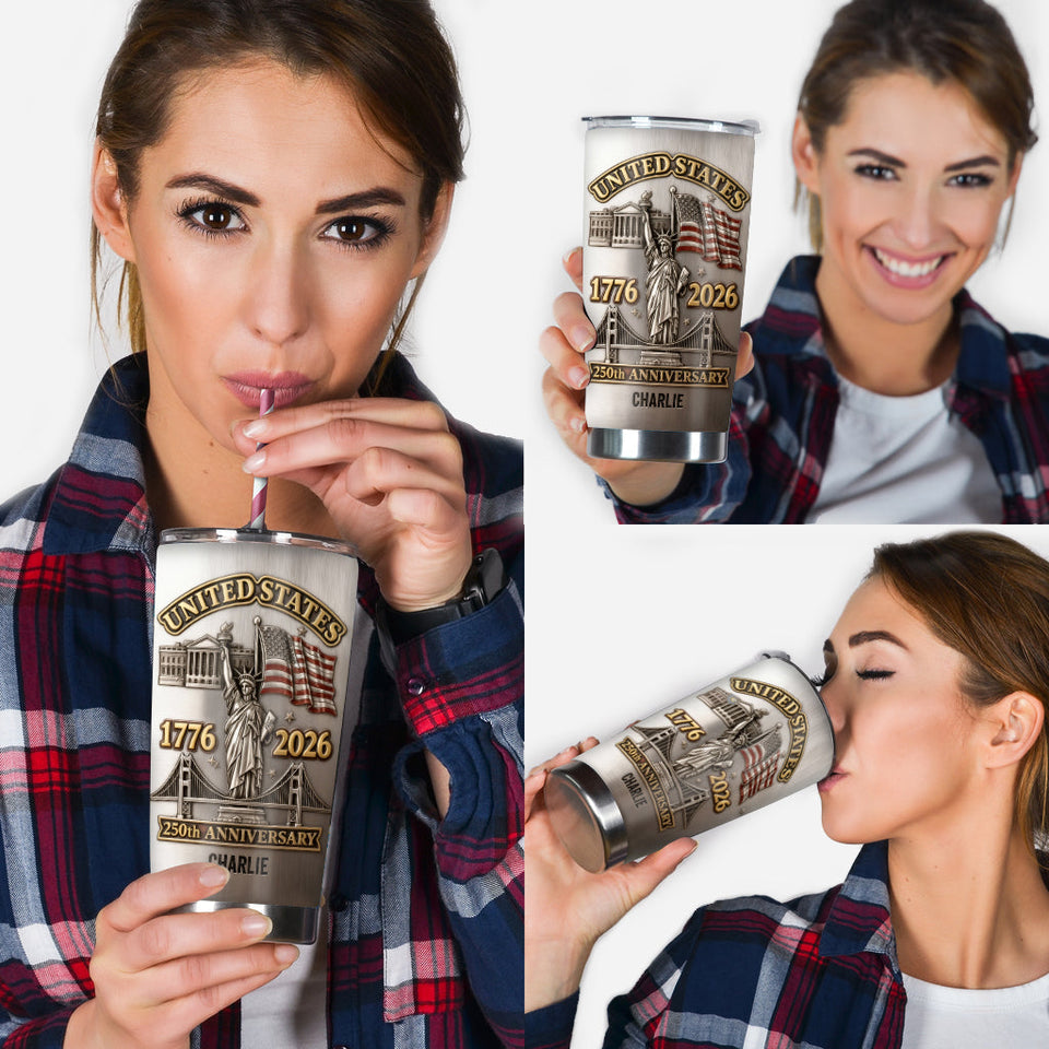 250th Anniversary - Personalized Patriot Tumbler