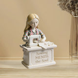 Sewing Mends the Soul - Personalized Sewing Custom Shaped Acrylic Plaque