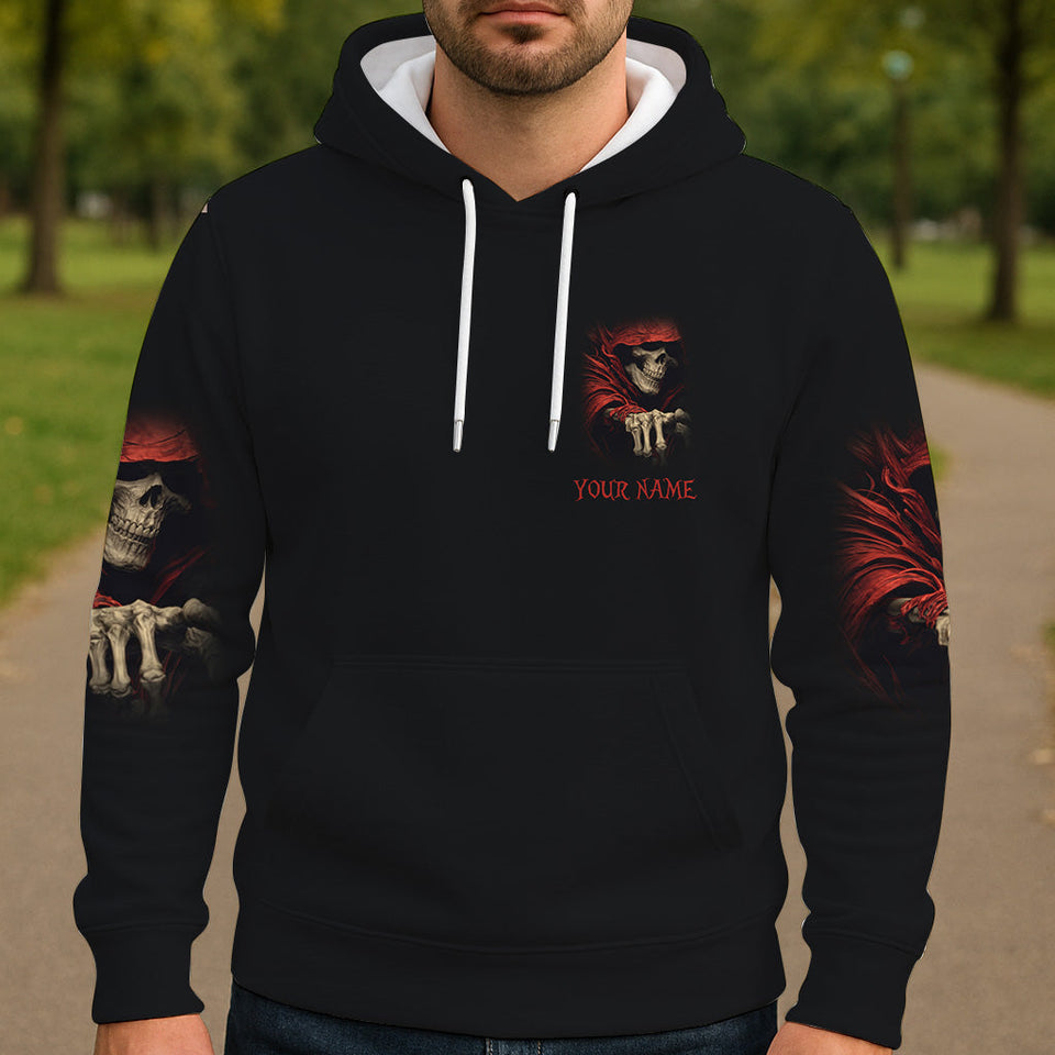 You're Next - Personalized Skull All Over Shirt