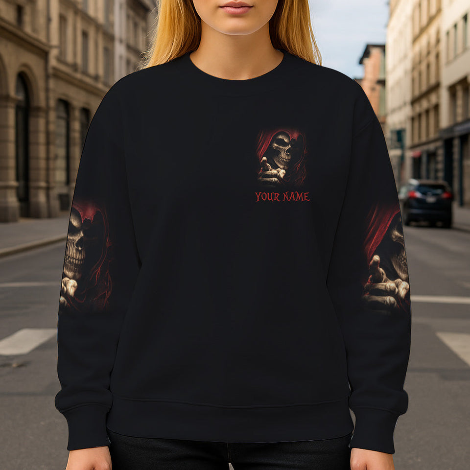 You're Next - Personalized Skull All Over Shirt