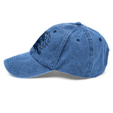 Beware Of The Witch - Personalized Witch Washed Denim Cap