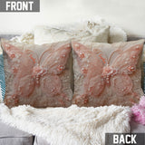 Love Butterfly - Personalized Butterfly Throw Pillow