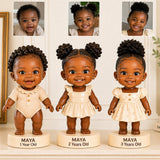 Watching You Grow Memory Set, Parents Gift - Personalized Kid Premium 3D Figurine