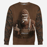 Funny Bigfoot - Personalized Bigfoot All Over Shirt