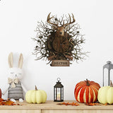 Deer Hunter Gift - Personalized Hunting LED Light Wall Clock