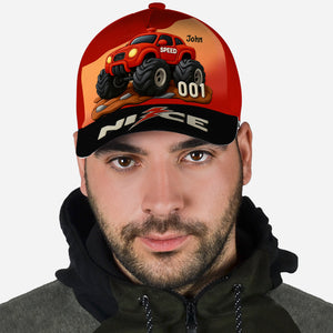 Monster Truck Cute Children's Gift - Personalized Kid Classic Cap