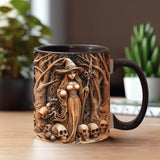 Beautiful Witch - Personalized Witch Accent Mug