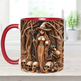 Beautiful Witch - Personalized Witch Accent Mug
