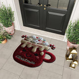 Christmas Family - Personalized Family Non-Slip Tufted Rug