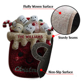 Christmas Family - Personalized Family Non-Slip Tufted Rug
