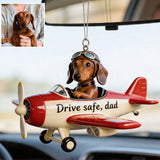 Dog Mom Gift, Pet Mom, Dog Cat Lovers - Personalized Dog Car Ornament