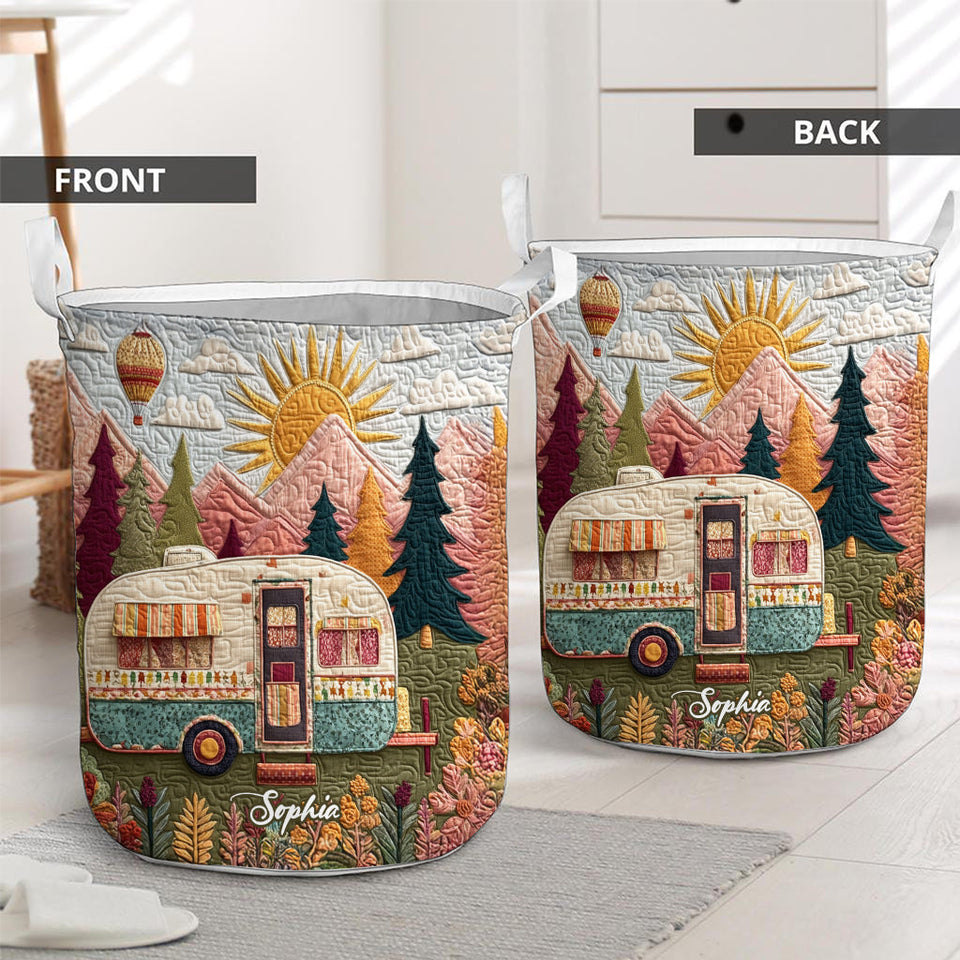 Love Camping - Personalized Camping Storage Basket