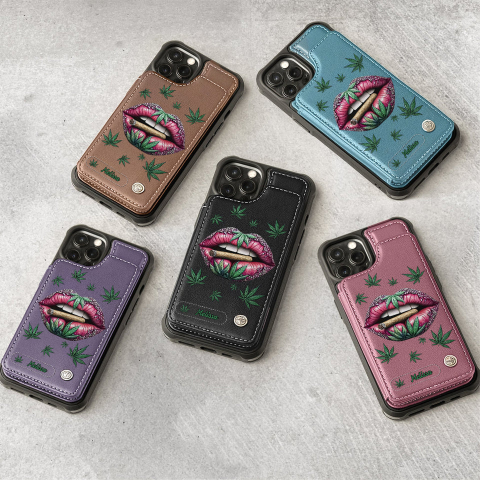 Get High - Personalized Weed Wallet Phone Case