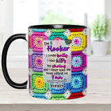 Crochet Lover Gift - Personalized Crocheting Accent Mug