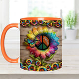 Hippie Soul - Personalized Hippie Accent Mug