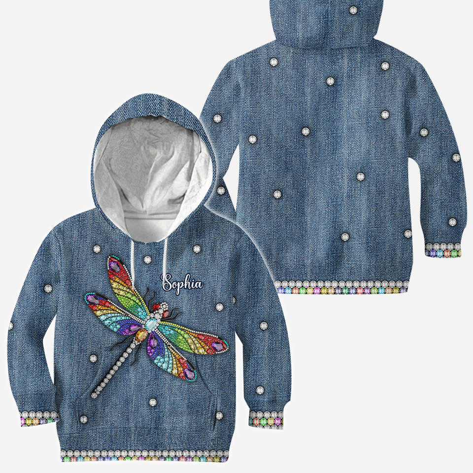 Beautiful Dragonfly - Personalized Dragonfly All Over Shirt
