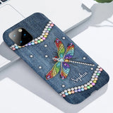 Beautiful Dragonfly - Personalized Dragonfly Full Print Phone Case