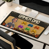 Gamer Dad - Personalized Video Game Mouse Pad