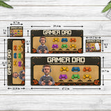 Gamer Dad - Personalized Video Game Mouse Pad