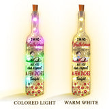 A Few Inches - Personalized Couple Wine Bottle Lamp