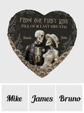 I See Your Scars - Personalized Couple Heart Shaped Stone