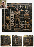 Hunting Dad - Personalized Hunting Custom Shaped Acrylic Plaque
