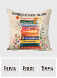 It's A Good Day To Read A Book - Personalized Book Throw Pillow