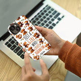Just A Girl Who Loves Highland Cows - Personalized Highland Cow Full Print Phone Case