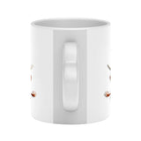 Love You Til The Cows Come Home - Personalized Couple Heart Handle Mug