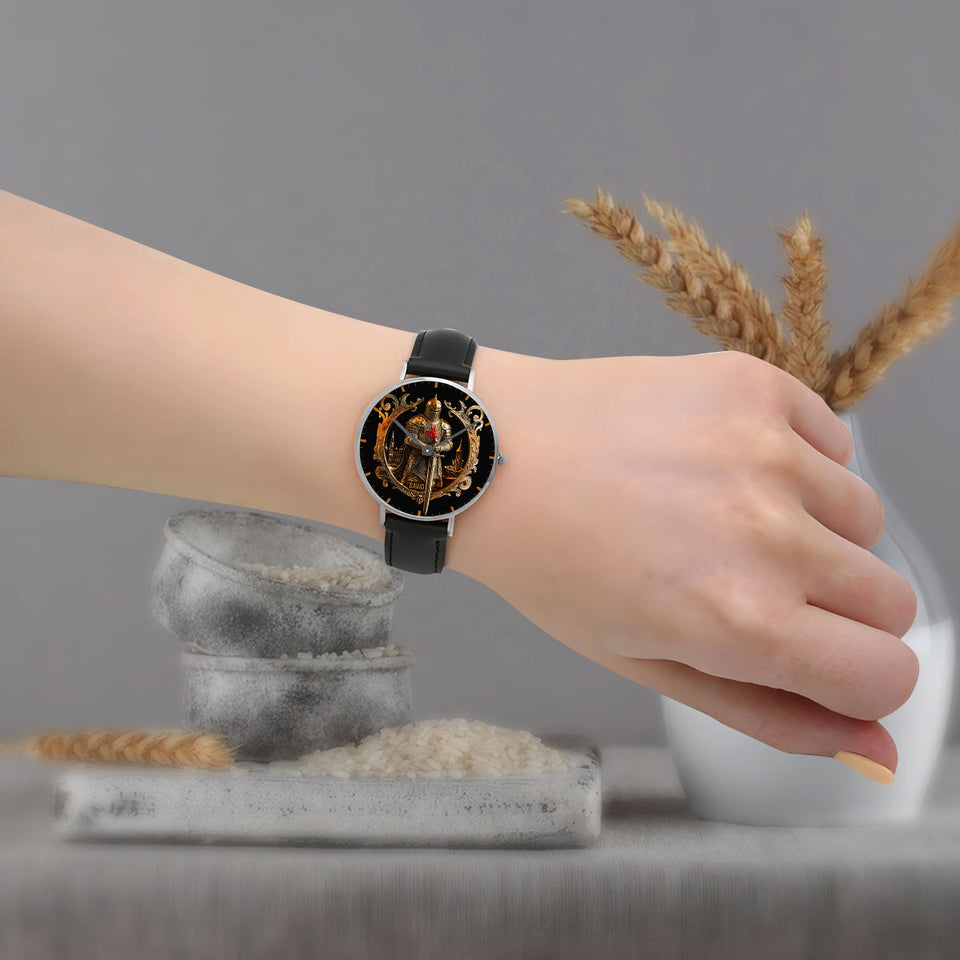 Knight Of God - Personalized Christian Hand Watch