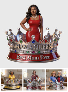 Custom Photo, Mother's Day Perfect Gift - Personalized Mother Custom Shaped Acrylic Plaque