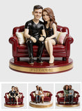 You And Me - Personalized Couple Custom Shaped Acrylic Plaque