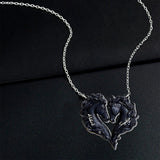 You & Me We Got This - Personalized Horse Custom Shaped Pendant Necklace