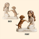 A Bond That Can't Be Broken - Personalized Dog Custom Shaped Acrylic Plaque