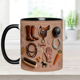 Love Horses - Personalized Horse Accent Mug