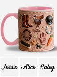 Love Horses - Personalized Horse Accent Mug