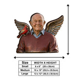 I'm Always With You - Personalized Memorial Wooden Wall Mount Sign