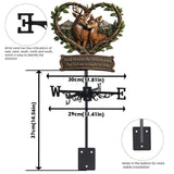 God Blessed The Broken Road - Personalized Couple Weather Vane