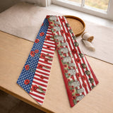 Honor The Fallen - Personalized Memorial Day Shaped Wood Sign With Sash