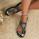 Stoner Chick - Personalized Weed Open Toe Sandals