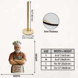 Best Chef In The World - Personalized Father Paper Towel Stand