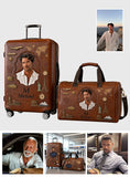 Men Luxury Travel Item - Personalized Travelling Luggage Cover