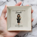 New Begining - Personalized Graduation Fully Printed Jewelry Dish