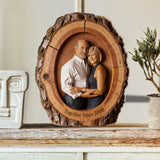 I'm Yours No Returns Or Refunds - Personalized Couple Custom Shaped Wood Plaque