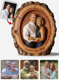 I'm Yours No Returns Or Refunds - Personalized Couple Custom Shaped Wood Plaque