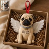I'm Always With You - Personalized Dog Plush Ornament