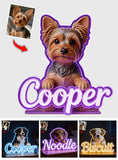 Custom Any Photo - Personalized Dog Acrylic LED Night Light