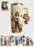 Gardener Of The Year - Personalized Gardening Plush Keychain